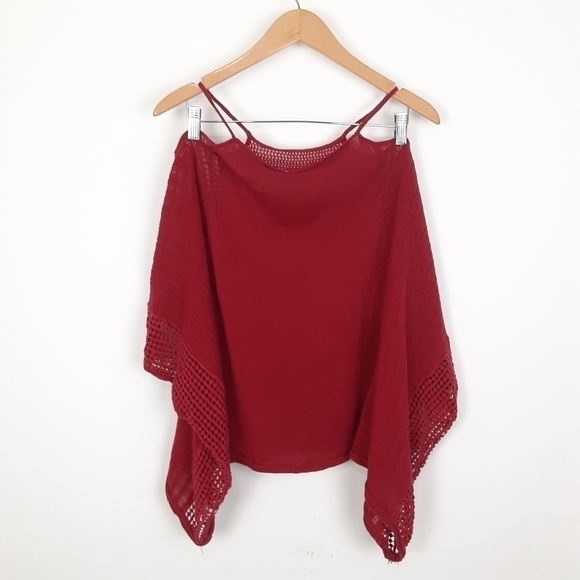 Free People Echo Open Stitch Knit Top Size Small - Picture 9 of 10